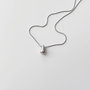 Heliophilia Silver Collar Chicagos Grey Plateado